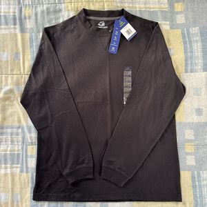 Alpine Lakes Black Super Soft Medium Long Sleeve T-Shirt